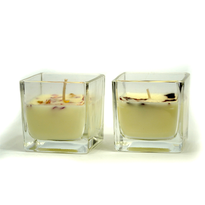 Square Elegance Scented Candle (pack of 2)