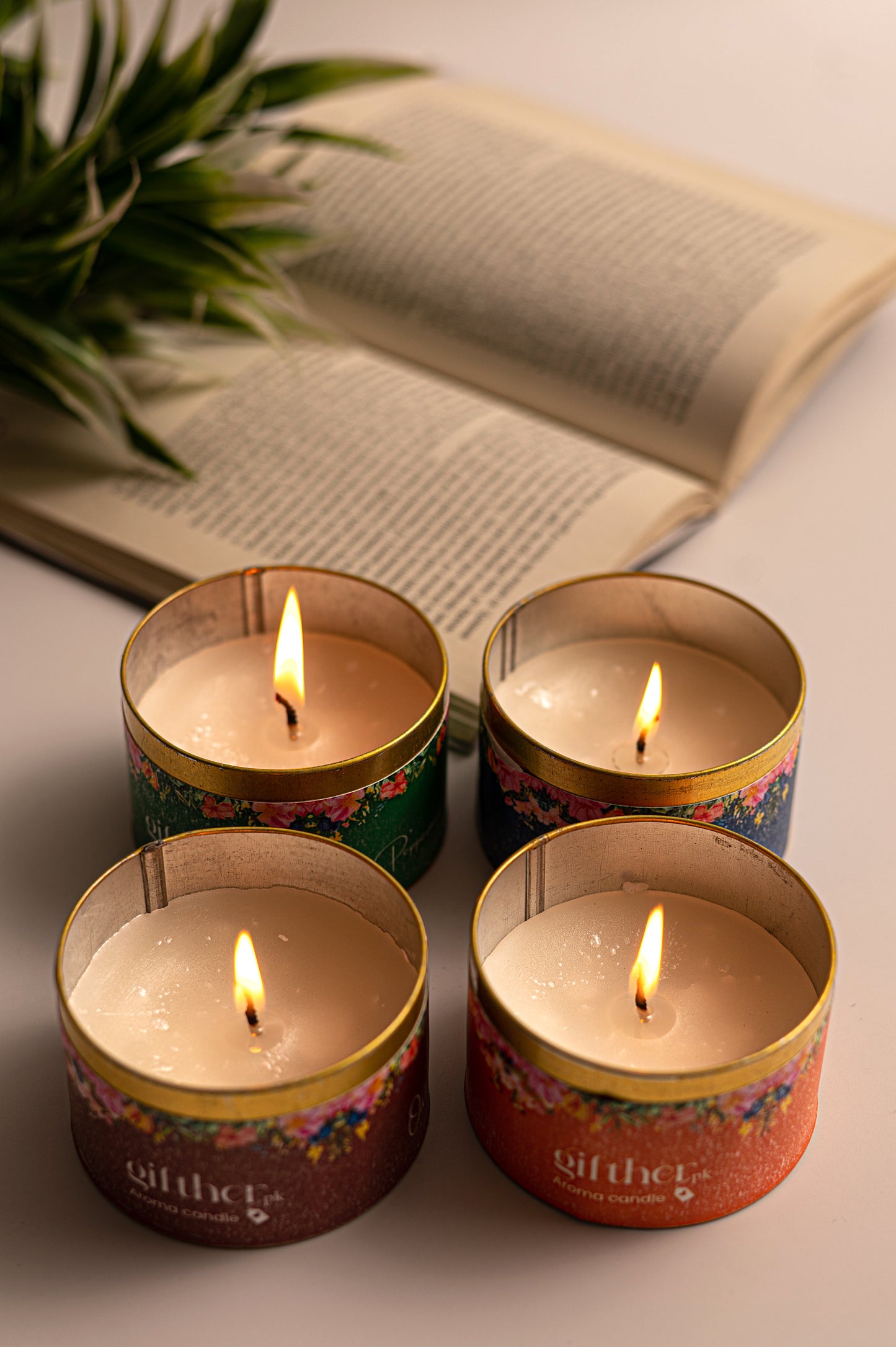 Aroma Candle ( Pack of 4)